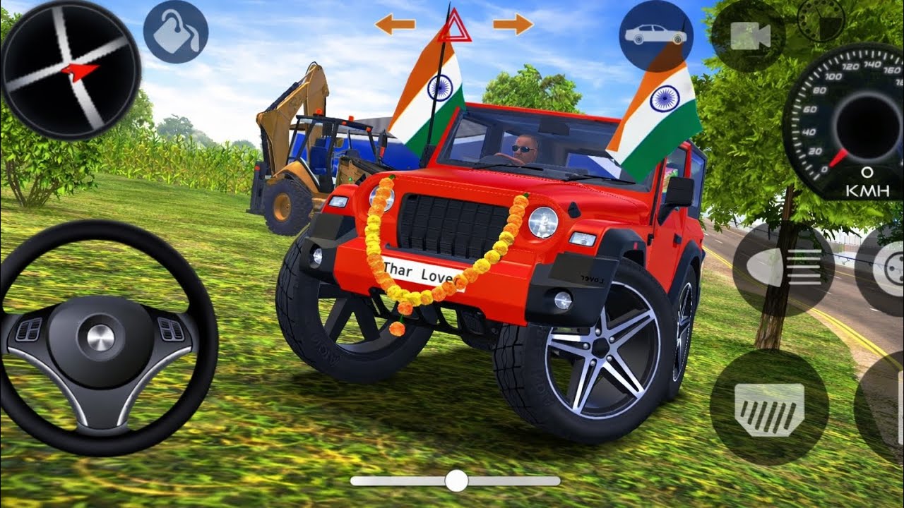 Modified Mahindra Thar Car Games: Indian Cars (Gadi Wala Game) - Car Game Android Gameplay 2026