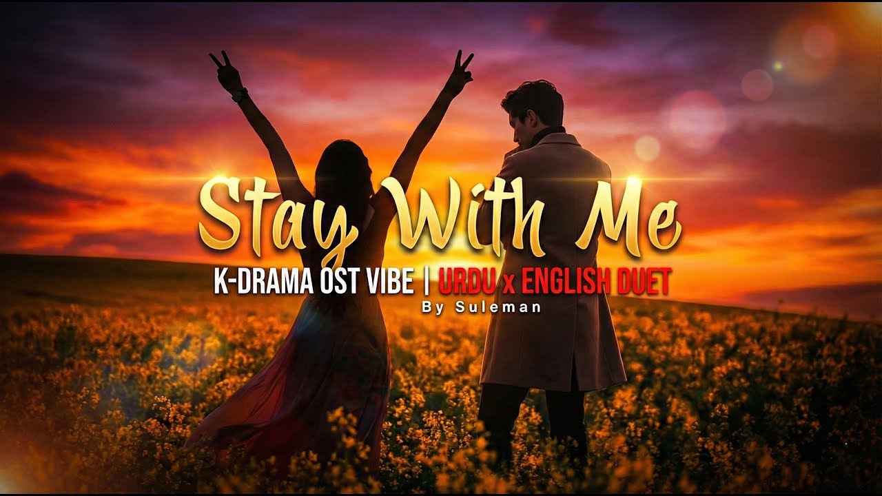 Stay With Me (Urdu Fusion) | K-Drama Style OST | Official Music Video