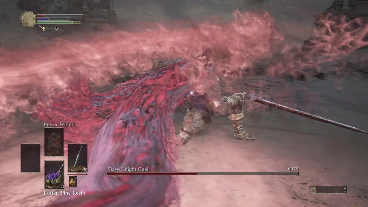 Slave Knight Gael No Hit SL1 | Dark Souls 3