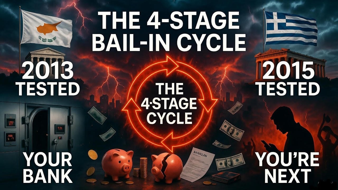 The 4-Stage Bank Bail-In: They Tested It in Cyprus & Greece... You're Next