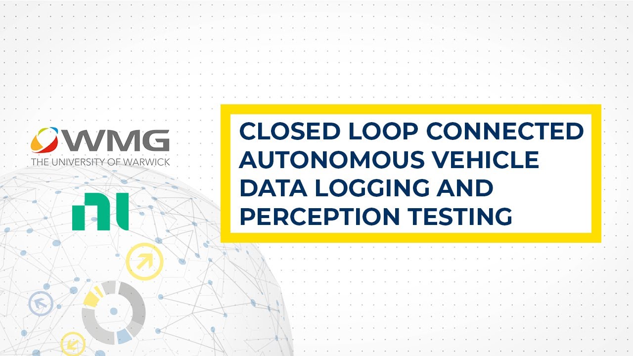 Closed Loop Connected Autonomous Vehicle Data Logging and Perception Testing