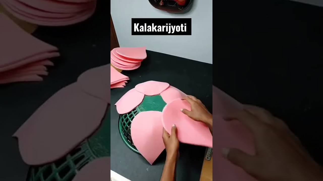 DIY baby Entry on Lotus Name ceremony