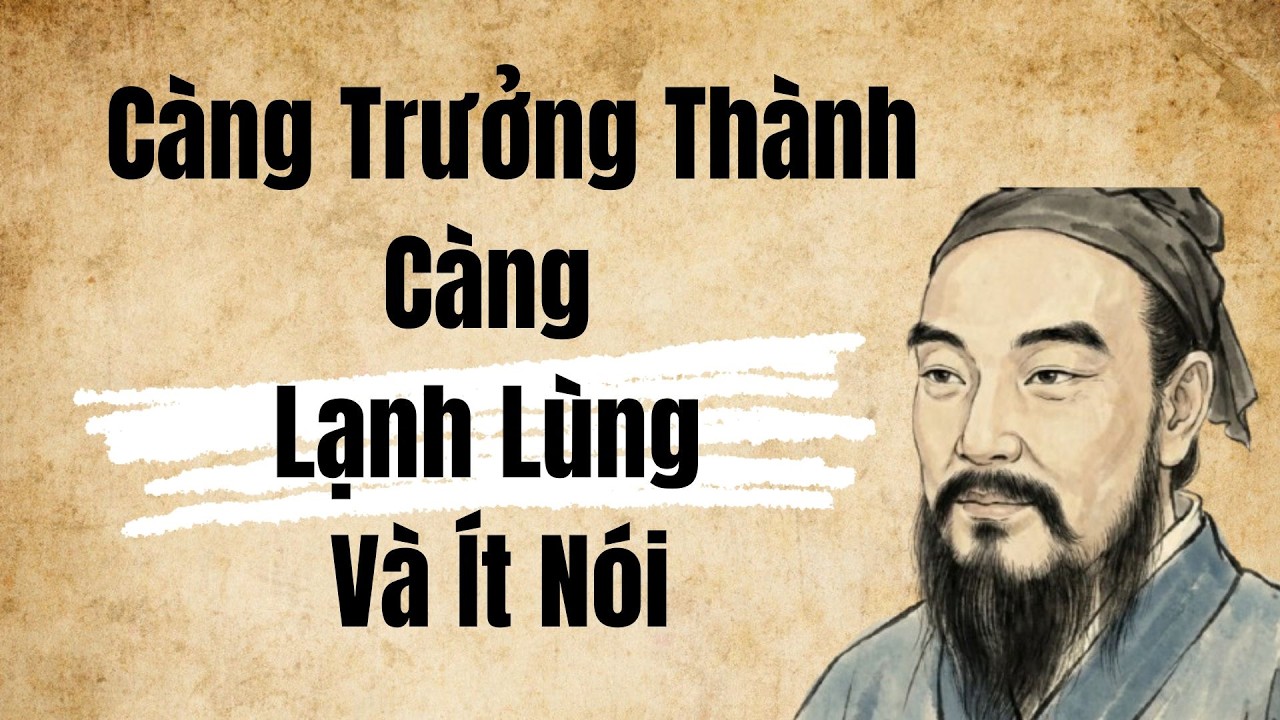 Triết Lý Sống 🍃 Càng Trưởng Thành Càng Lạnh Lùng Và Ít Nói | Lối Nhỏ Cổ Nhân