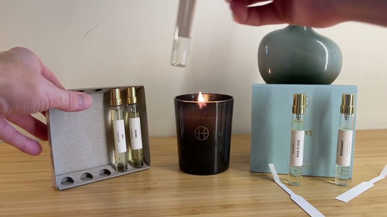 Impressions Perfumer H Icons: Bergamot, Rain Cloud, Leather, Ink, and Smoke