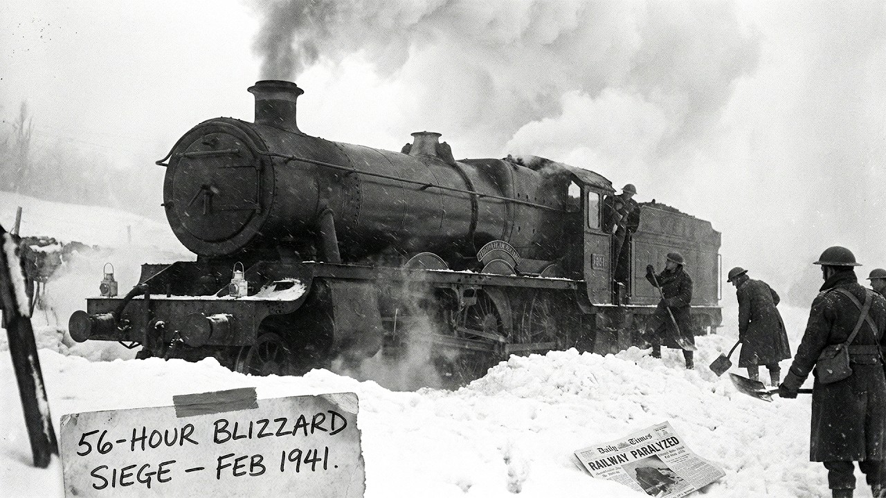 Buried Alive: The Blizzard That Paralyzed Britain's Railways for 56 Hours