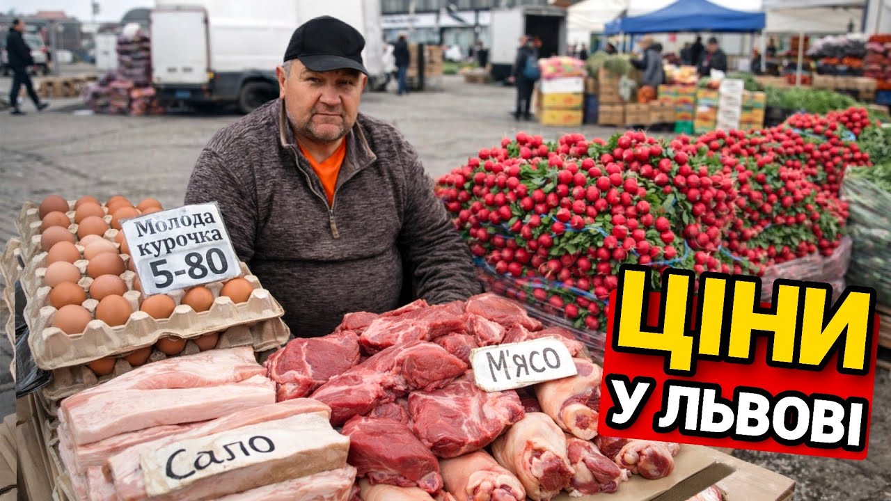 Ціни на ринку у Львові сьогодні. 26 березня, Ціна м'яса, сала, овочів, фруктів, зелені та саджанці