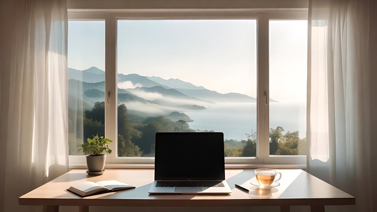 Zen Office: Focus & Productivity Music | Minimalist Ambient Work & Study Music