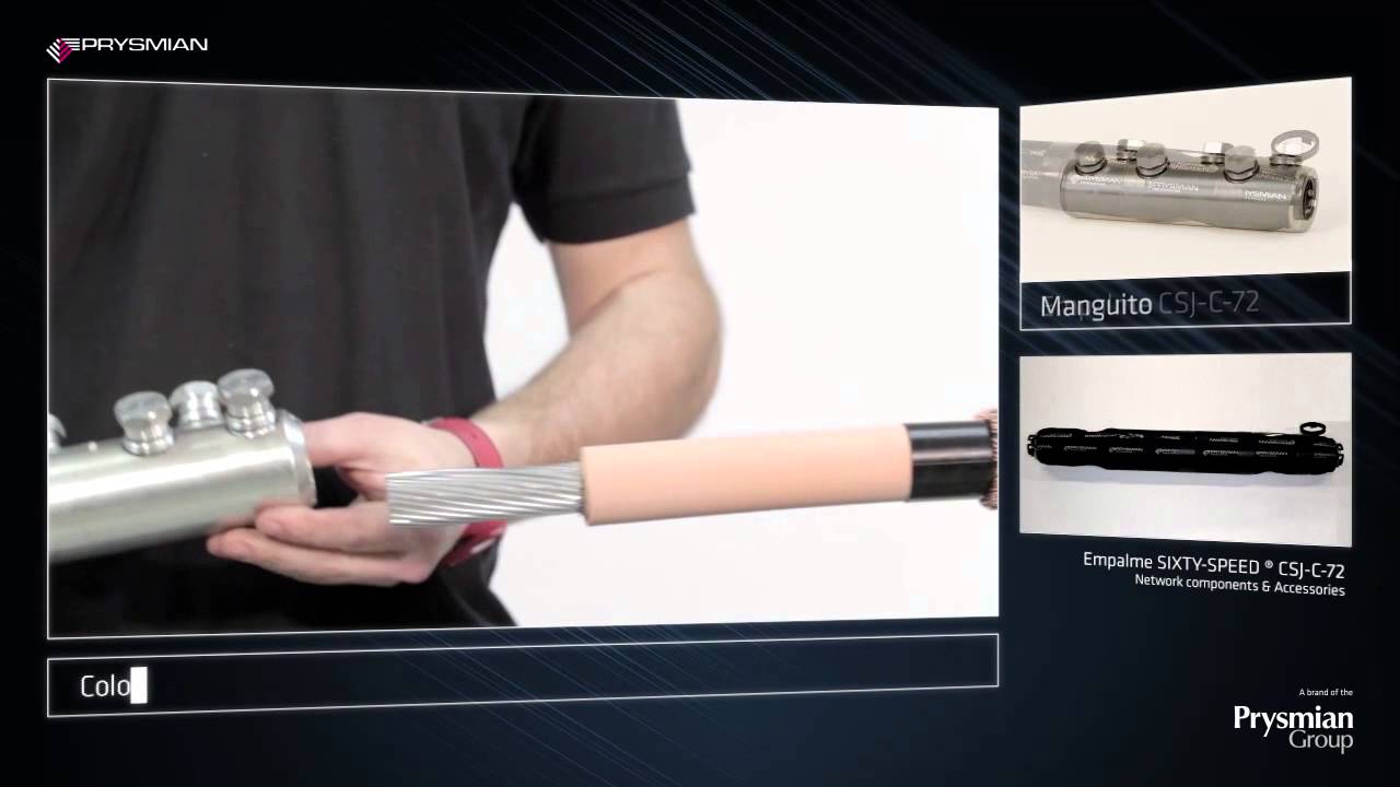Nuevo empalme Premoldeado contráctil en frío Sixty-Speed de Prysmian