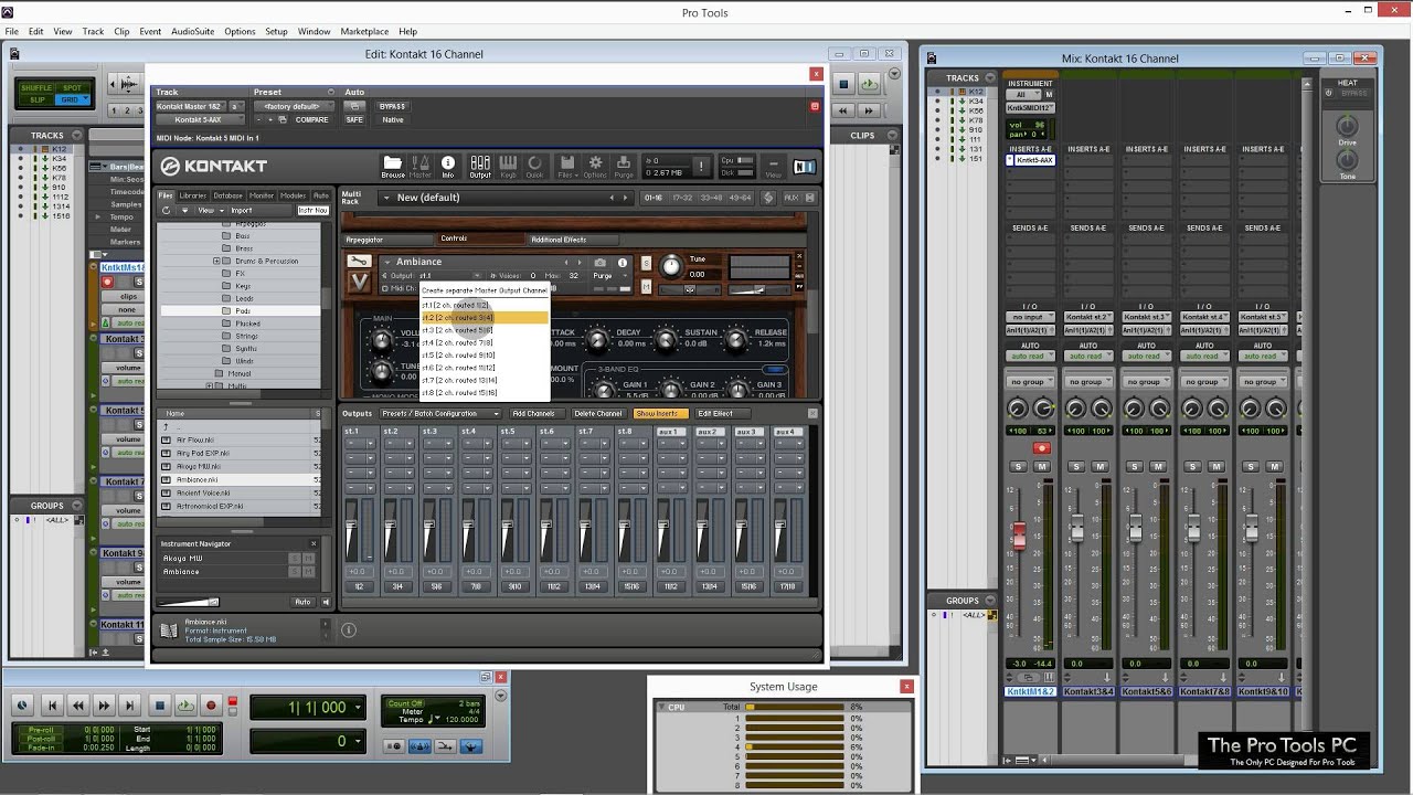 Track Presets For Pro Tools 12 On Windows