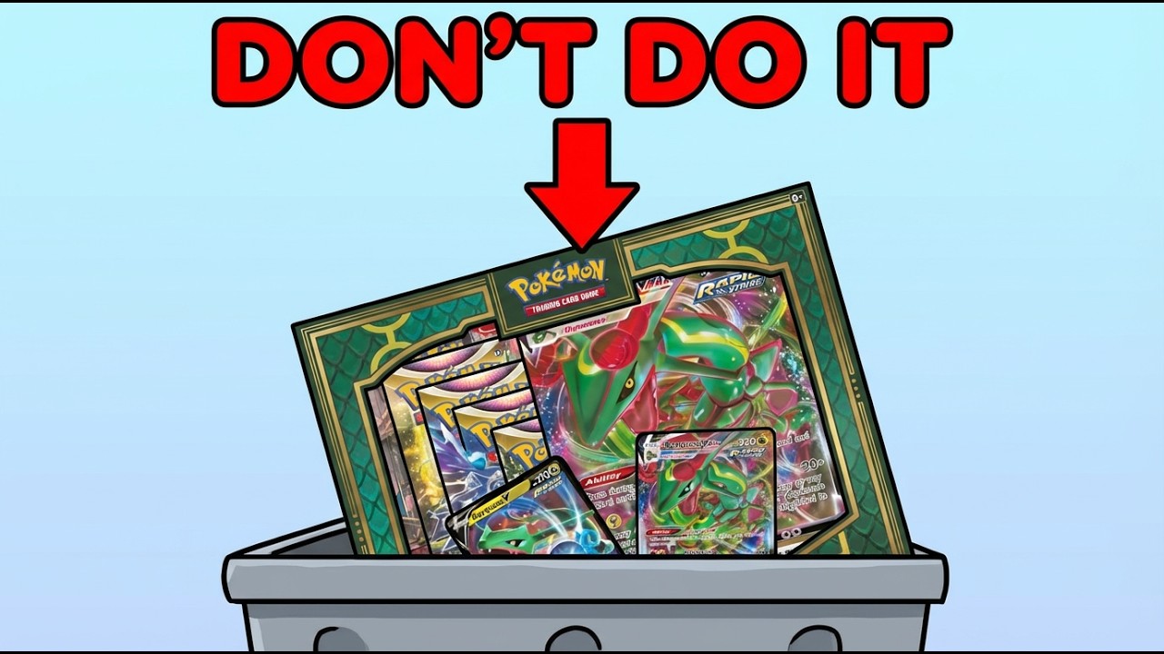 Did Everyone forget THIS Pokémon Rayquaza VMAX Box?!