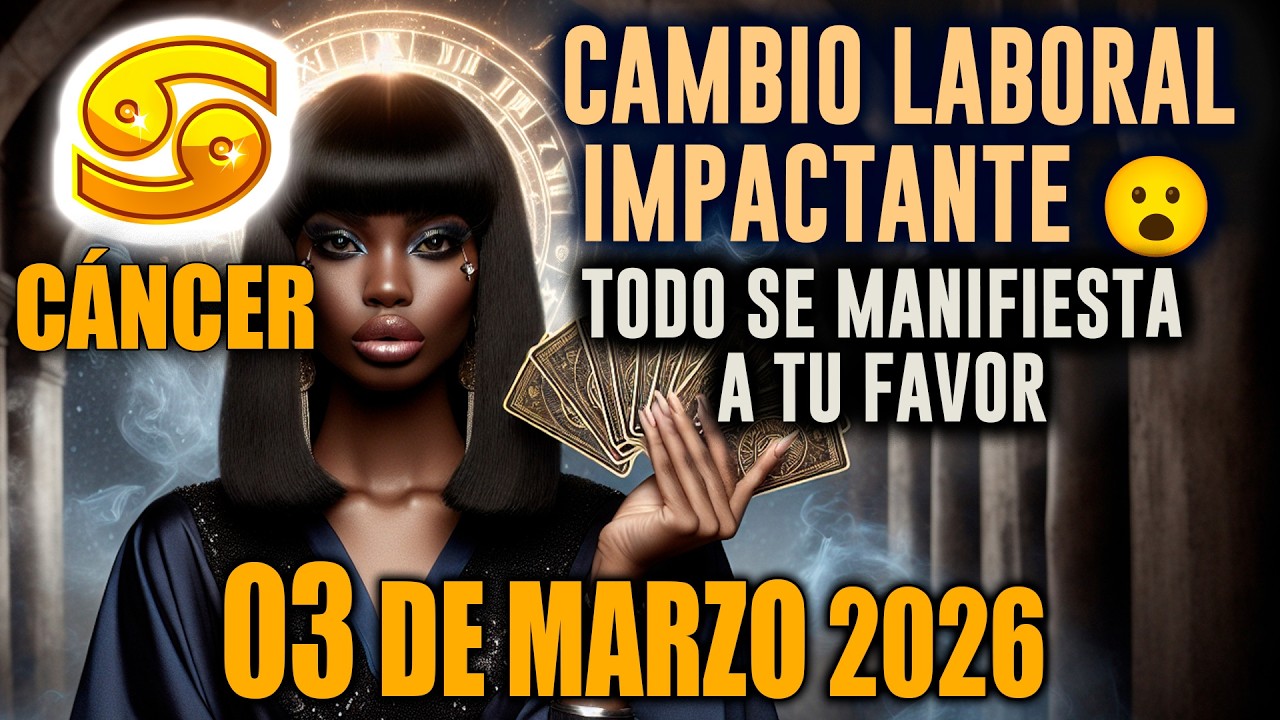 Cáncer♋ CAMBIO LABORAL IMPACTANTE 😮 TODO SE MANIFIESTA A TU FAVOR horóscopo de hoy