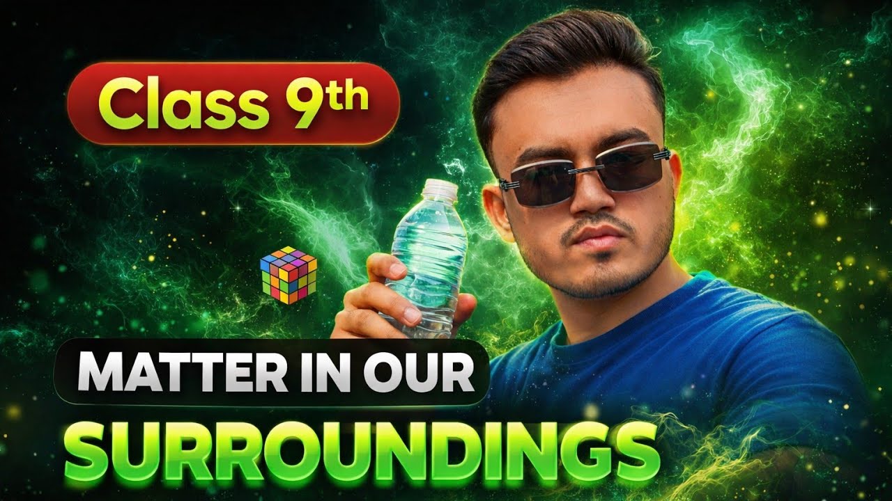 Matter in Our Surroundings Class 9 🌞 💦 || Part 1 || Animation || Free Notes 