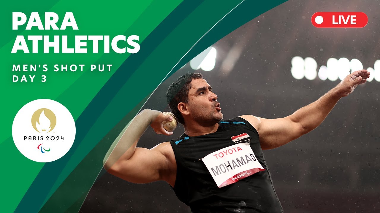 Para Athletics - Men's Shot Put Final & Womens Long jump | Day 3 | Paris 2024 Paralympics