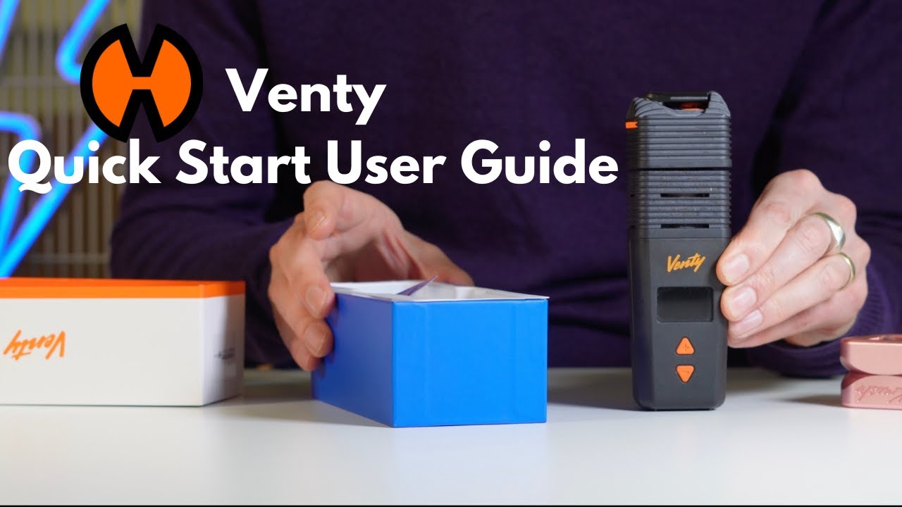 Storz & Bickel Venty Quick Start & User Guide