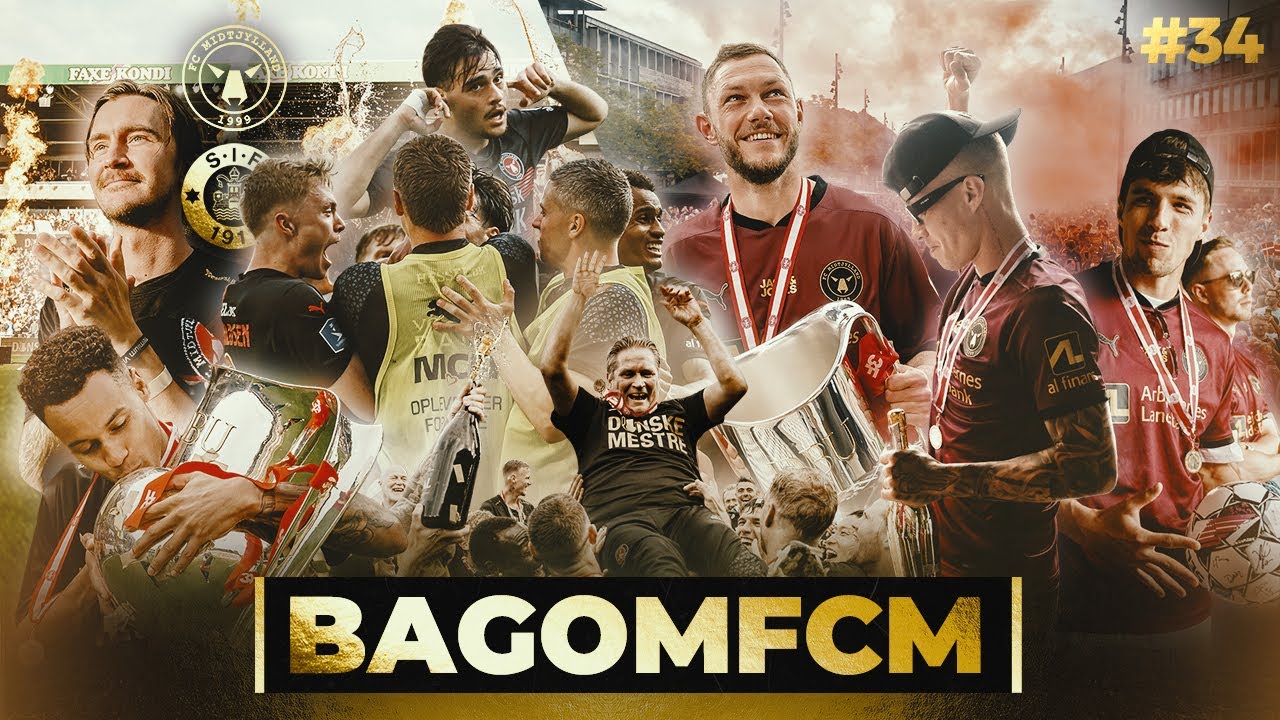 VI ER DANSKE MESTRE! 🏆 | BAGOM FCM 34