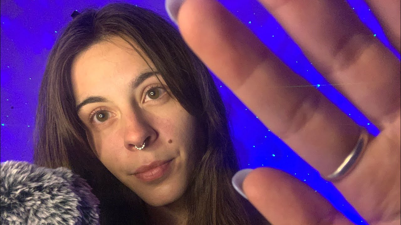 ASMR SOFT WHISPERS, HAND MOVEMENTS and 