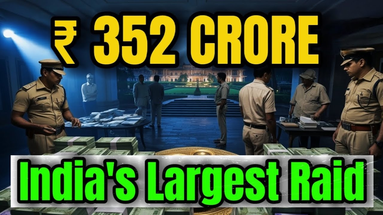 The Biggest Income Tax Raid in Indian History! 352 CR #IncomeTaxRaid#BoudhDistilleries#352CroreRaid 