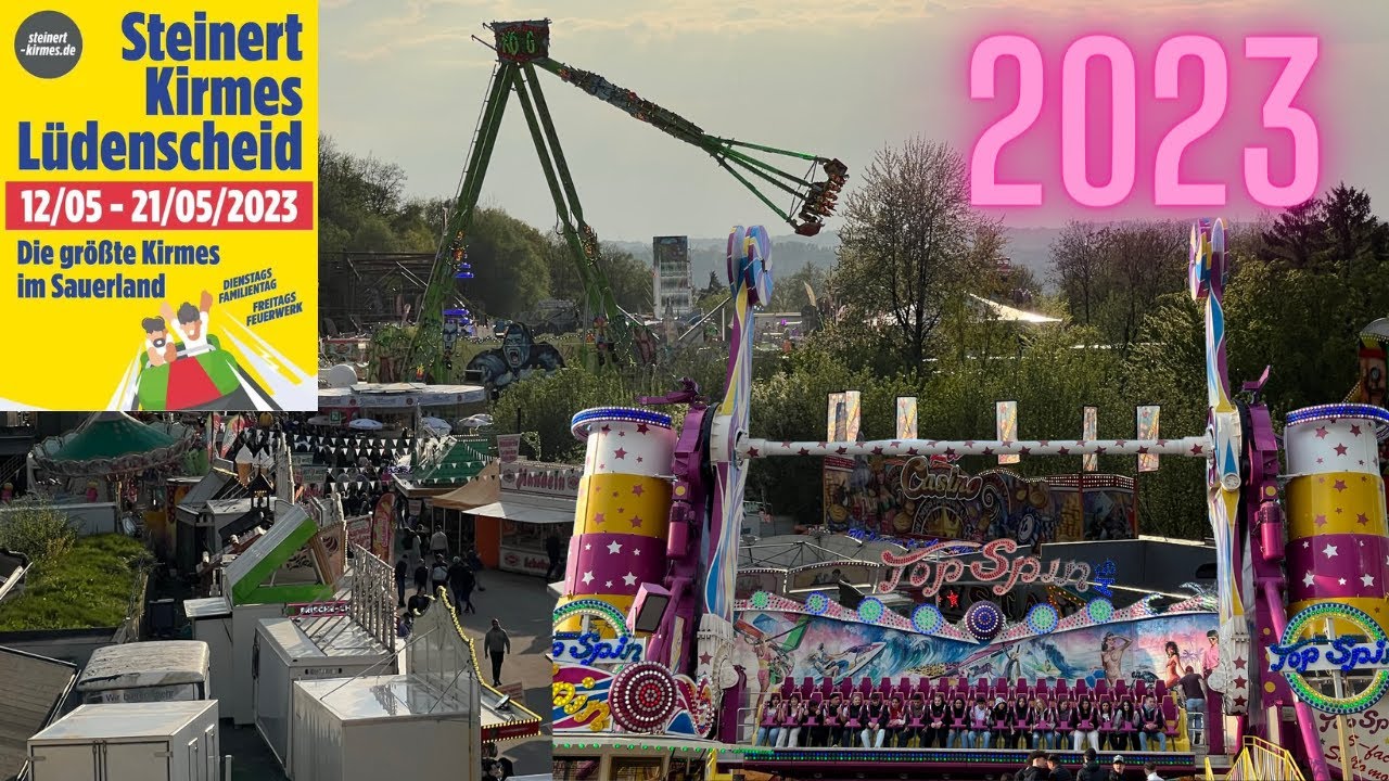 Steinert Kirmes Lüdenscheid 2023 - Ein Kirmes 🎠Urgestein aus dem Süden unter neuer Führung#vlog61