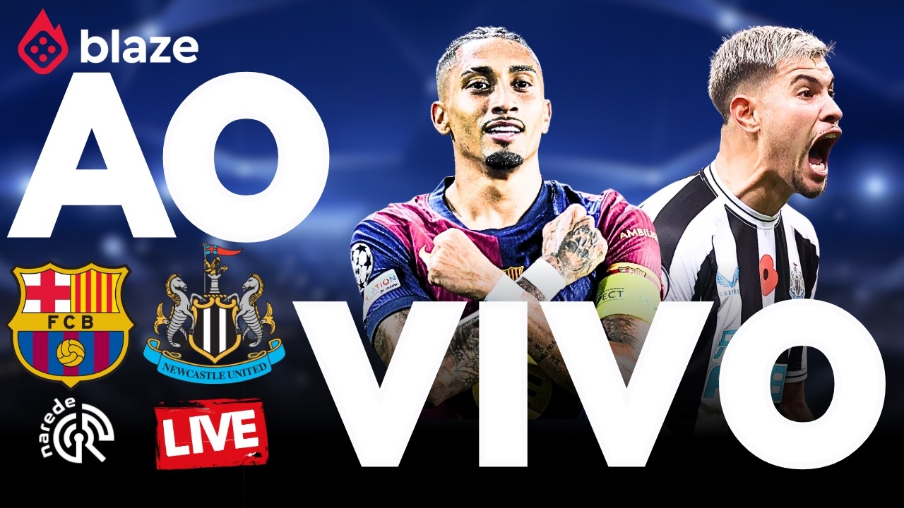BARCELONA X NEWCASTLE AO VIVO | CHAMPIONS LEAGUE 2026 | JOGO AO VIVO AGORA NO CAMP NOU