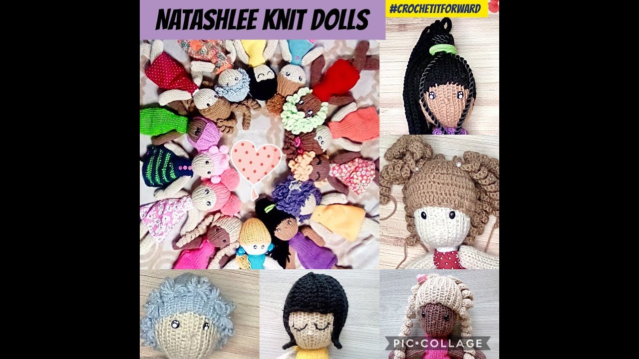 Knit Doll | Circular Knitting Machine #natashleedoll #crochetitforward #tejer #munecas #ganchillo