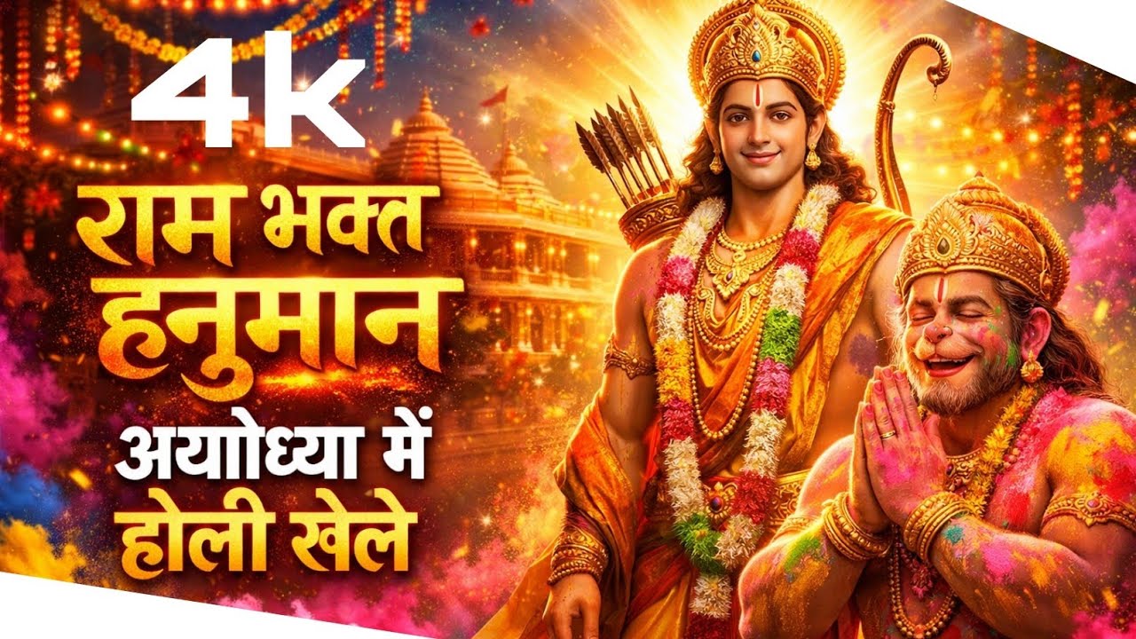 राम भक्त हनुमान | अयोध्या में होली खेले | भक्तिमय होली भजन 2026