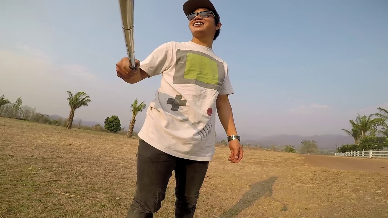 Mountain blading at Pai viewpoint session