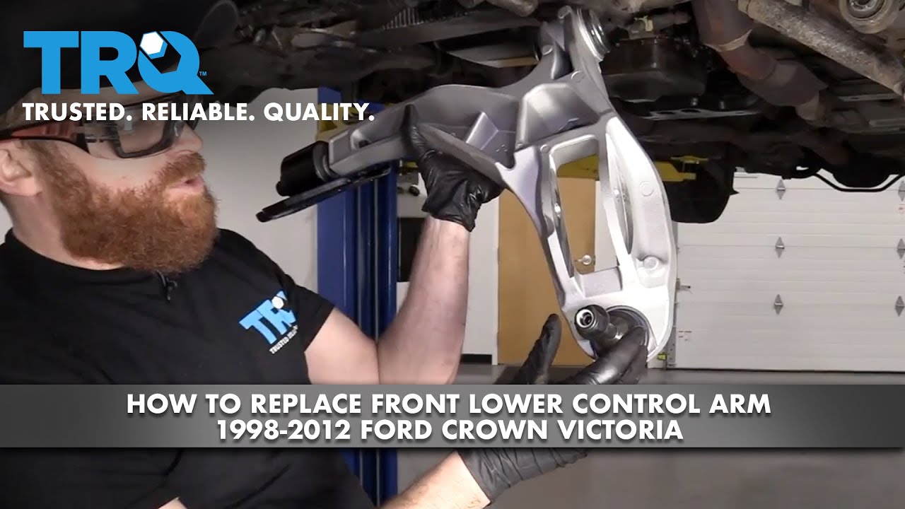 How to Replace Front Lower Control Arm 1998-2012 Ford Crown Victoria