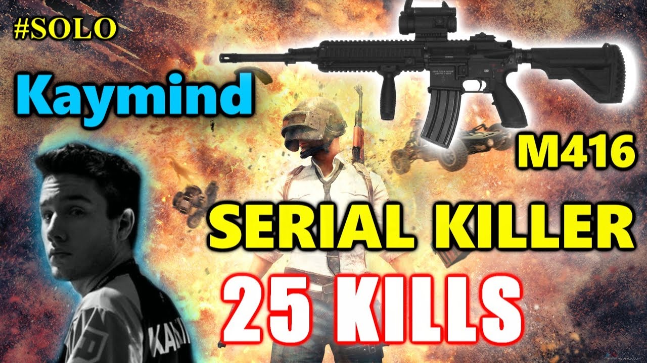 PUBG - Cloud 9 Kaymind - 25 УБИЙСТВ - СЕРИЙНЫЙ УБИЙЦА! - M416 + AWM #СОЛО