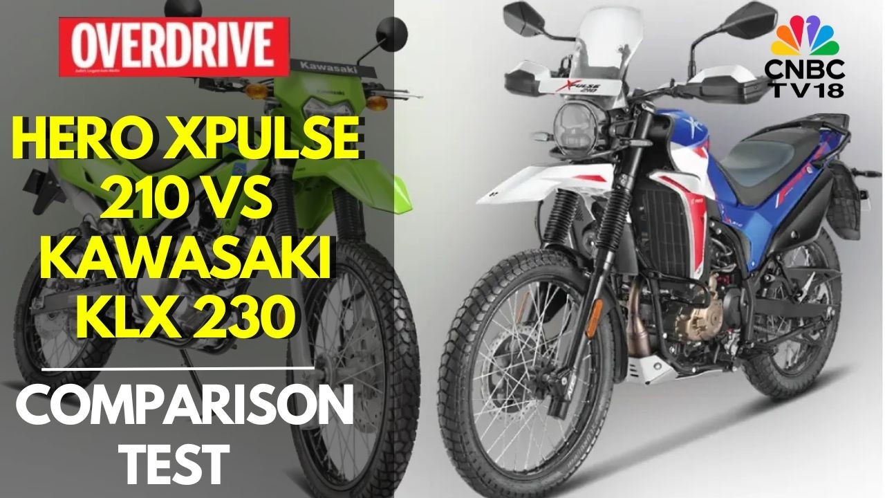 Сравнительный тест мотоциклов Hero Xpulse 210 и Kawasaki KLX 230 | Обзор мотоциклов | Overdrive