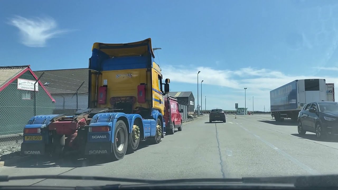 Driving in the Outer Hebrides - Arriving on the Isle of Lewis - July 2021