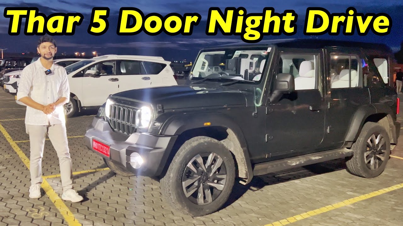 Mahindra Thar Roxx 5 Door Night Drive Review EXCLUSIVE 