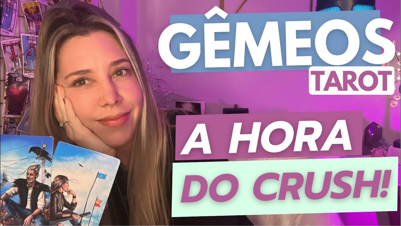 GÊMEOS ♊️ A HORA DO CRUSH ❤️ Você bagunçou a vida dessa pessoa. Não para de pensar em você.
