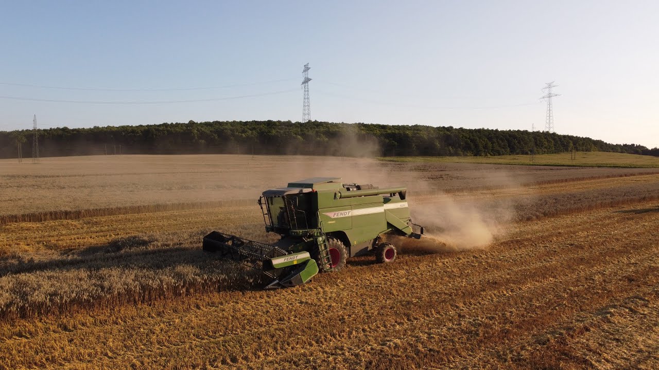 Żniwa 2021 o Zachodzie Słońca ☆ Fendt & Case ☆ Agro Wschód ☆