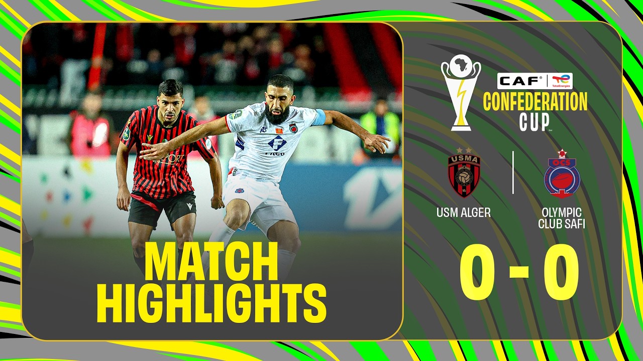 HIGHLIGHTS | USM Alger  🆚 Olympic Club Safi  | Matchday 6 | 2025-26 #TotalEnergiesCAFCC