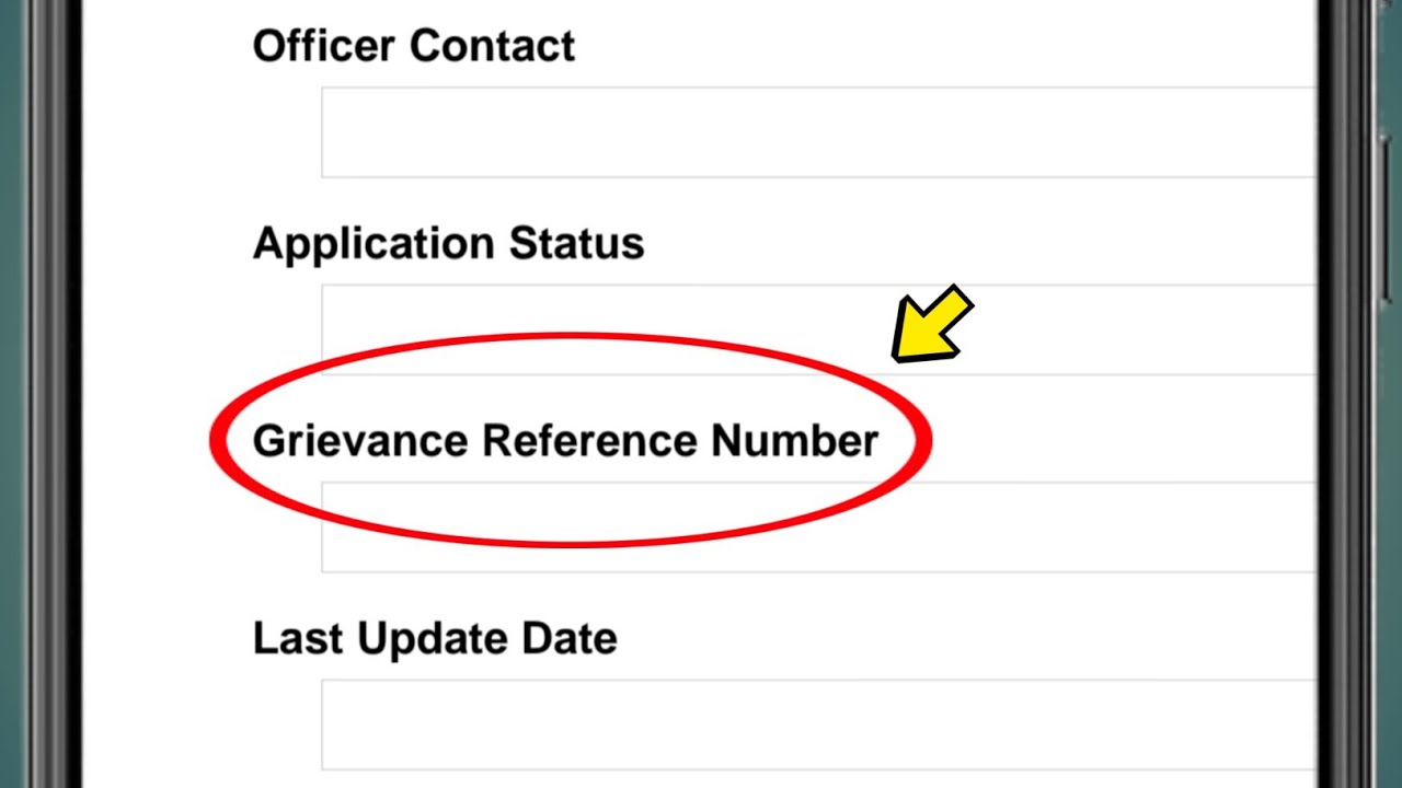 Grievance Reference Number kya hota hai | Grievance Reference Number ka matlab