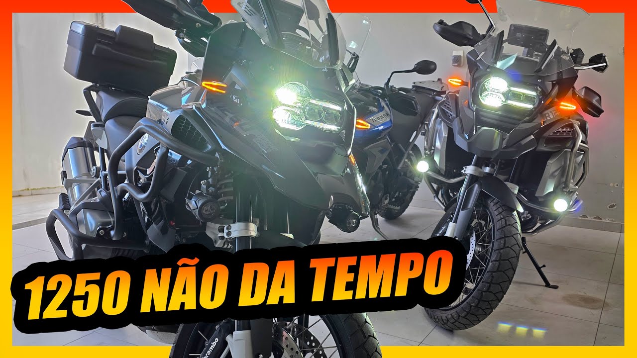 PRIMEIRO E ÚLTIMO ROLÉ NA BMW 1250 OPTION 719
