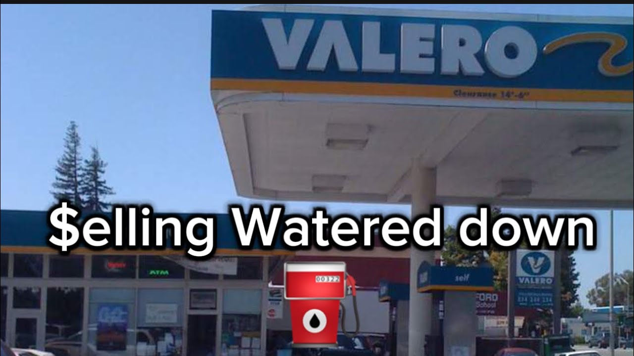 Valero Gas Station Caught selling Watered down gasoline #gasstation #gasoline #news #caution
