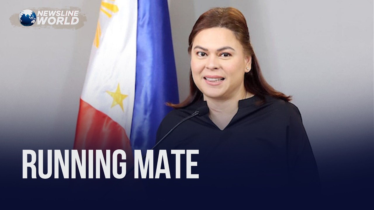 VP SARA SAYS SHE HAS CHOSEN RUNNING MATE FOR 2028 ELECTIONS