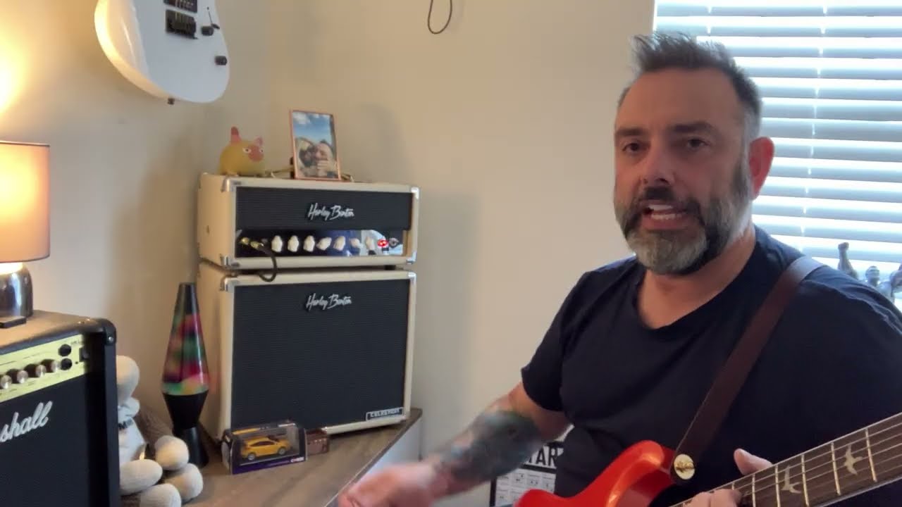 Harley Benton Tube 15 head and matching G110 Celestion cab review and sound demo. Budget valve amp
