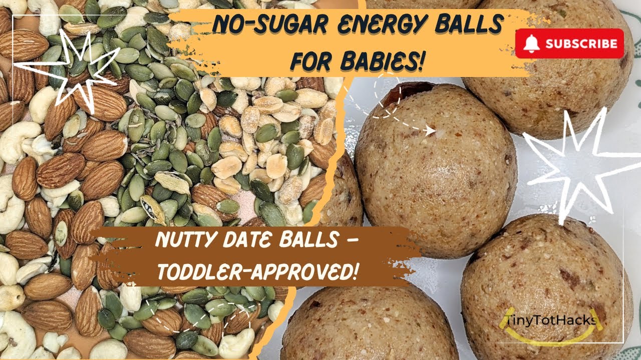 Homemade Energy Balls for Babies (1 Year+) | Nutritious & Easy Snack
