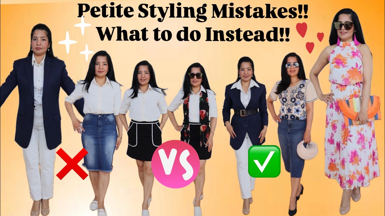 Must Try Tricks for Petites💁🏻‍♀️Style Secrets Revealed!#fashiontips#petitefashion#styletipsforwomen