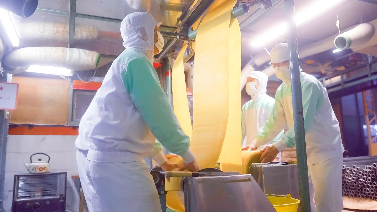 大人気「ピリカレー」の壮大な製造プロセス！職人技 京都 天狗製菓 Amazing Factory of Japanese Dramatic Snack Food in Japan!