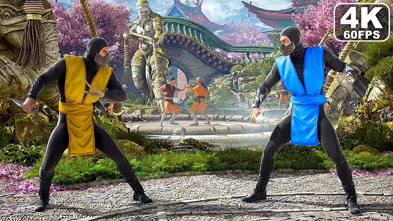 Mortal Kombat 1 Movie Skin Scorpion Gameplay MK1