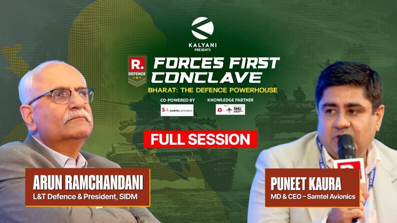 Arun Ramchandani & Puneet Kaura At R Defence Forces First Conclave 2026 | Big Boom Capability