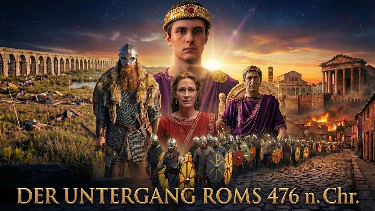 Der Untergang Roms: Die dramatische Geschichte von Romulus Augustus | Ein KI-Film
