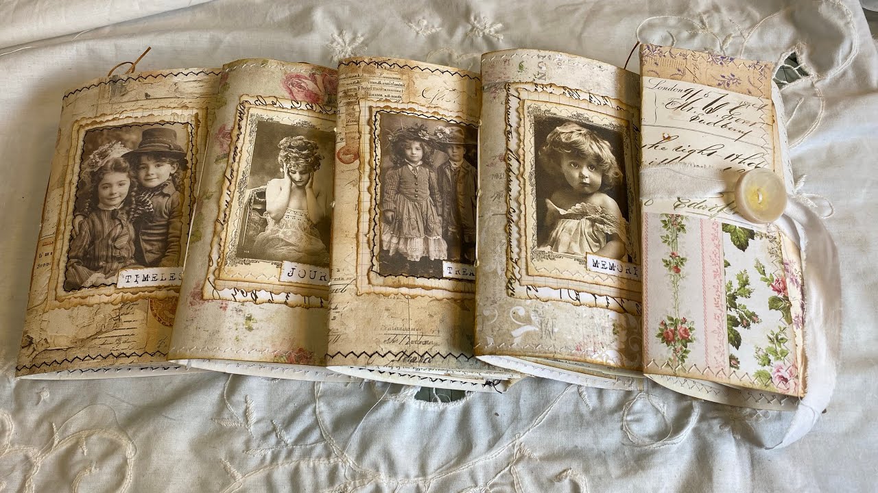 5 little Mini Junk Journals
