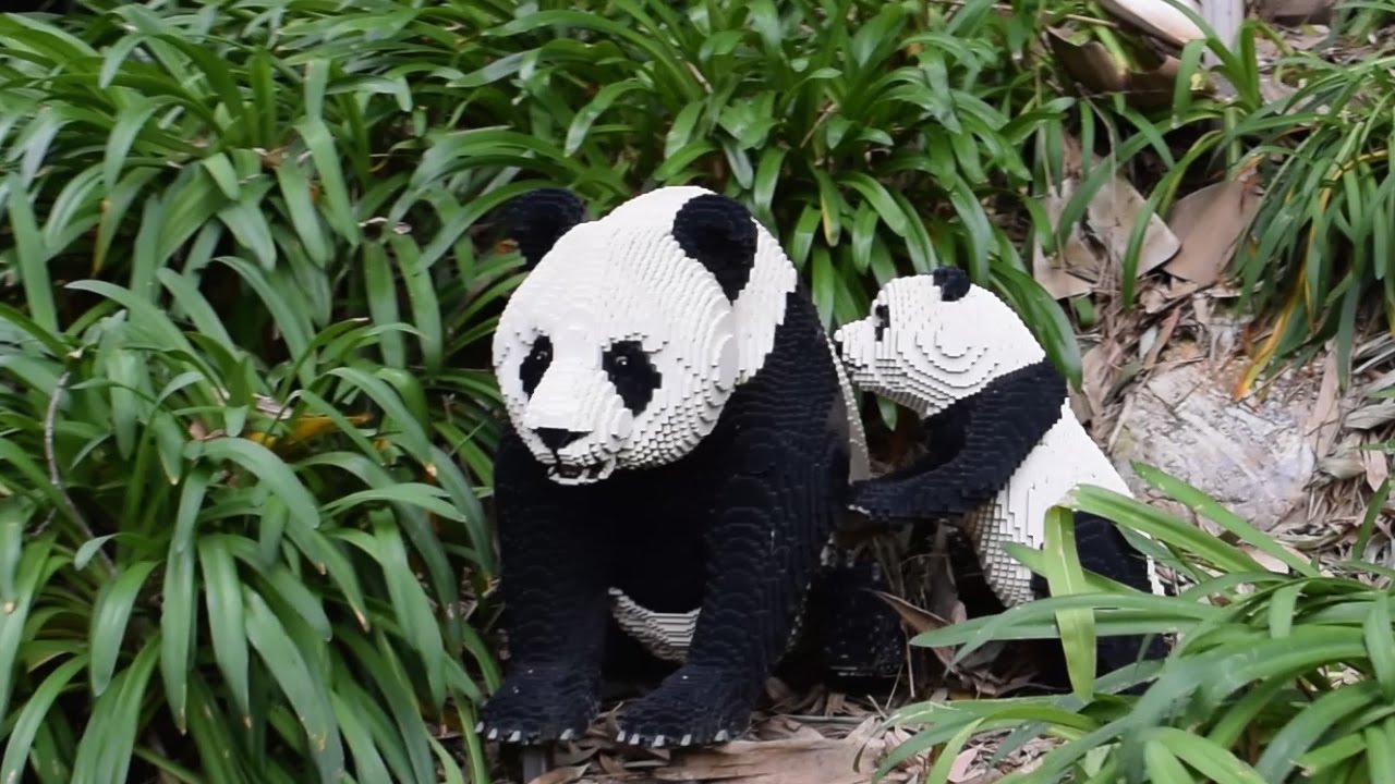 See LEGO Animal Sculptures on Safari Trek Ride, LEGOLAND California