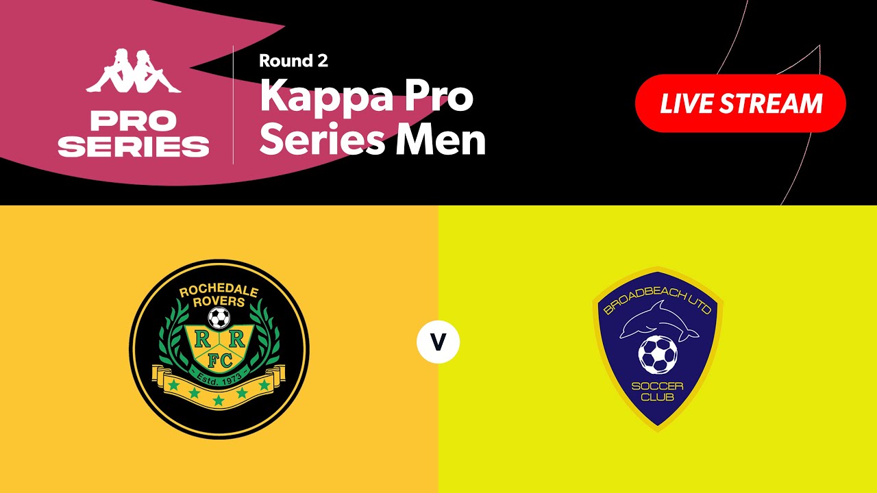 Kappa Pro Series Men Pool B Round 2 - Rochedale Rovers vs. Broadbeach United