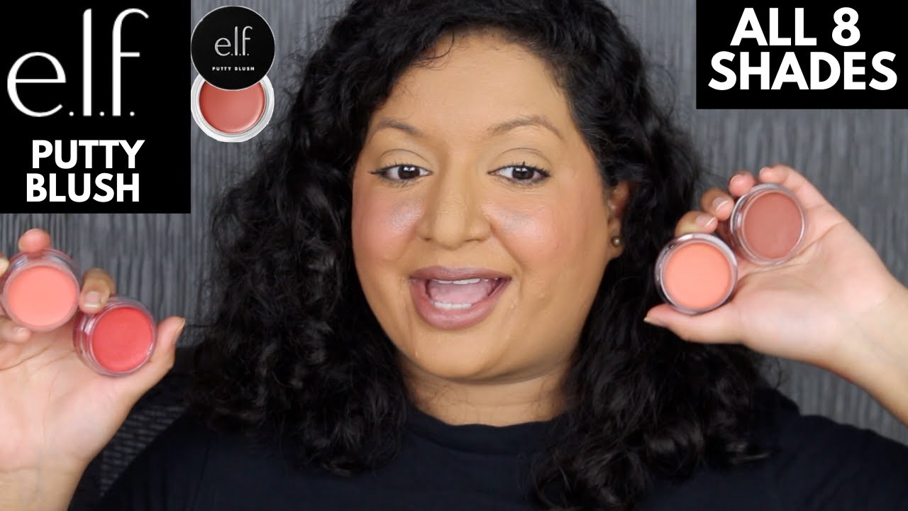 Elf Putty Blush Review I All 8 shades