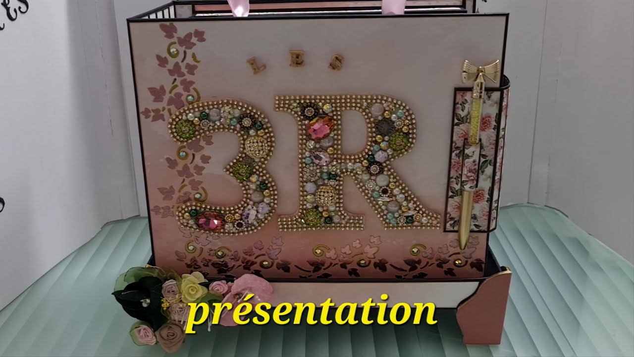 ALBUM PHOTO LES 3R. PRÉSENTATION. SCRAPBOOKING.